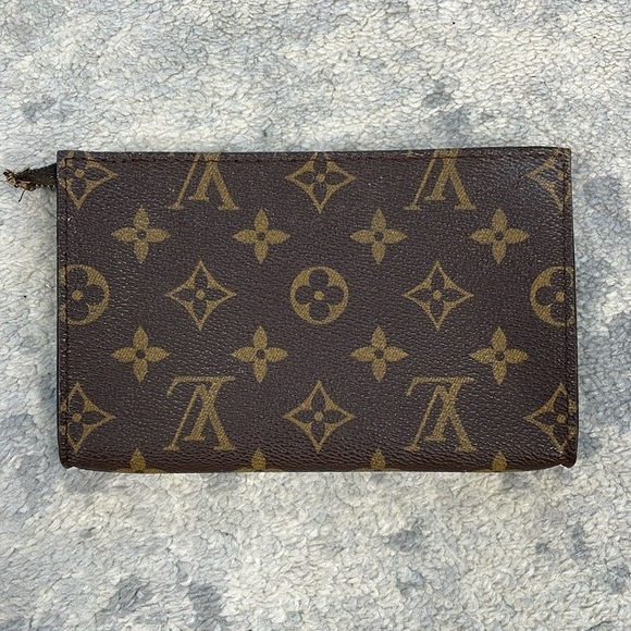 Vintage Louis Vuitton Monogram Bucket Pouch GM Pochette Clutch Toiletry Bag - Picture 4 of 16